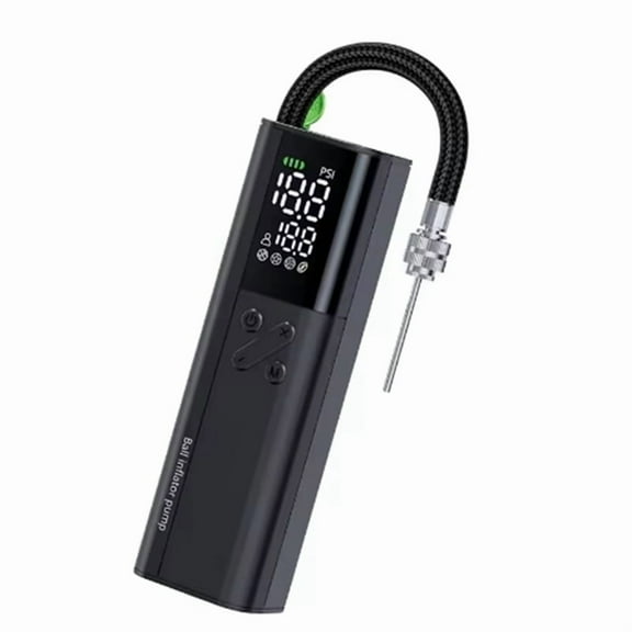 Car Tire Automatic Air Pump 20Psi Air Compressor Wired Electric Inflator for Car Basketball with Extended Power Cord