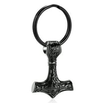 Mjolnir Thors Hammer Urn Necklace for Ashes for Men Celtic Nordic Viking Cremation Jewelry for Women Keepsake Memorial Ashes Pendant