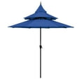 thumbnail image 4 of Maypex Outdoor Patio Umbrella 9 Ft Pagoda with Crank, No Tilt, Navy, 4 of 6