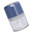 thumbnail image 4 of Molinillo De Ajo Eléctrico, Ahorro De Energía, Capacidad De 260 Ml, Boca De Botella Ancha Y Profunda, Picadora De Ajo Eléctrica, Copa De Alerón De Cuatro Columnas Para Jengibre ANGGREK Otros, 4 of 8