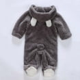 thumbnail image 6 of Summer Savings Clearance 2024! TAGOLD Kids Jumpsuits Romper,Newborn Baby Fleece Footie Snowsuit Cartoon Warm Hooded Romper Jumpsuit Outfits For Girls Boys, 6 of 6