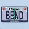thumbnail image 2 of CafePress - Oregon Plate BEND Infant Bodysuit - Baby Light Bodysuit, Size Newborn - 24 Months, 2 of 4