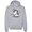 Heather Grey, variant on Unicorn Pew Animal Lover Graphic Hoodie Sweatshirt