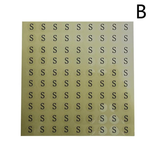 Garment Self Adhesive Retail Clothing Tags Stickers Shirt Labels Size