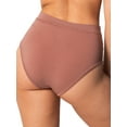 thumbnail image 2 of Single Stitch | Hi-Waist Cheeky Underwear | Sustainable Fabric (Nutmeg, Medium), 2 of 2