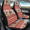 thumbnail image 4 of POLERO Nonslip Front Seat Cover for Van, Removable Easy Installation Auto Seat Covers Polyester 2 Pcs, Horse, 4 of 13