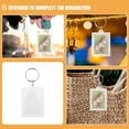 thumbnail image 3 of RENACLIPY 20-Piece Clear Picture Keychain Making Kit for Crafts, Keychains and Projects, 3 of 8