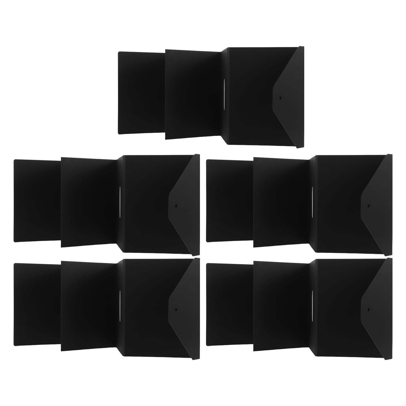 OULII 5Pcs Space Saving Accordion Scrapbook Album with Kraft Paper for DIY Photo and Memory Storage