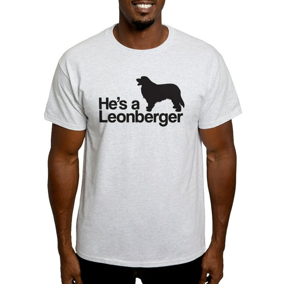CafePress - He's A Leonberger T Shirt - Men's Classic Graphic T-Shirt