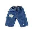 thumbnail image 3 of Kokiya 1/6 Scale Men Figure Short Pants Handmade Doll Clothes Blue with Holes, 3 of 9