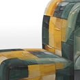 thumbnail image 4 of Designart "Cubism Geometric Plains II" Upholstered Abstract Accent Chair and Modern & Contemporary Arm Chair - Multiple Color & Pattern, 4 of 7
