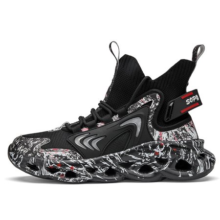 

Men‘s Running Shoes Fashion Casual High Top Walking Sneakers