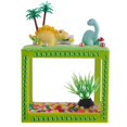 thumbnail image 4 of Betta Fish For Tank Diy Plastic Fish Bowls Mini Aquarium Transparent Fish Keeper, 4 of 5
