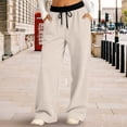 thumbnail image 7 of Blekii Kids Boys Girls Double Color Sweatpants Athletic Running Pants Long Sports Fitness Bottoms, Beige, 100, 7 of 7