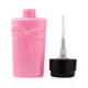 thumbnail image 3 of Botella vacía con dispensador de bomba de presión descendente de 250 ml con tapa abatible para esmalte de uñas y desmaquillador, 3 of 5