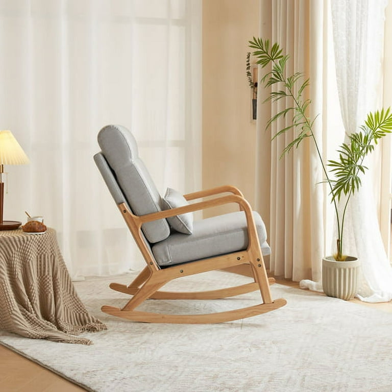 Velvet nursing chair outlet