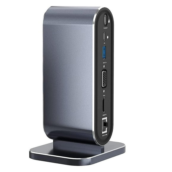 12-in-1 Usb C Docking Station Usb C Hub Dock Laptop Display Docking Station Usb 3.0 Adapter For Win