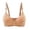 C215/Khaki, variant on Bras For Women Wirefree Comfort Bra For Seamless Unlined Soft Cup Lightweight Support Everyday Wear T Shirt Bra Full Coverage Non Padded Comfy Soft