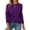 A Purple, variant on Zeagoo Womens Sweaters Long Sleeve Tops Crew Neck Knit Pullover Sweaters Fall Fashion Dressy Casual Basic Clothes