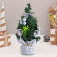 thumbnail image 2 of Mini Christmas Tree Realistic Simulation Artificial Xmas Tree Christmas Ornament, 2 of 9