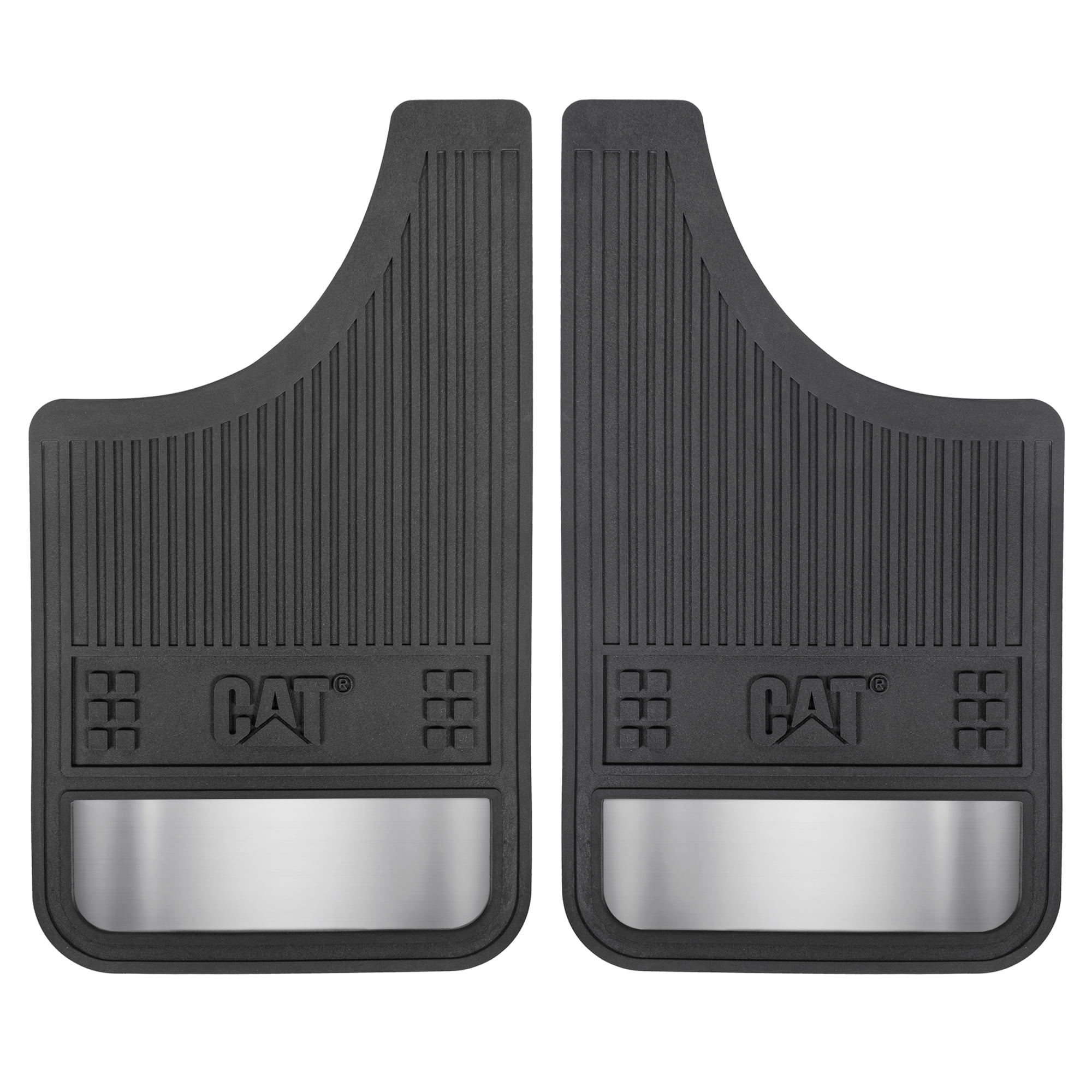 BDK Ultra Tough Mud Flaps for Cars and Trucks - Heavy Duty Splash Guard Fenders with Night Reflectors (2 pcs for Front/Rear Tires)