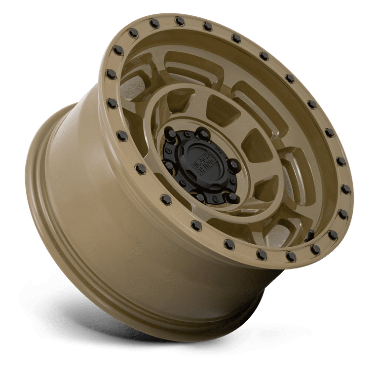 Black Rhino Aluminum Rim CONVOY 17X8.5in Gator Green Finish