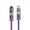 Purple, variant on Ailezt 4 In 1 Charging 4in 1 USB Charging With Fast Charging USB C With Carry Micro USB Max 240w 240 Charger Cord With Breathing Light