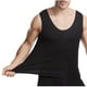 thumbnail image 2 of pstuiky Camisetas sin mangas para hombre, Camiseta deportiva informal de color liso para hombre, holgada, sin costuras, elástica, con cuello redondo Chaleco de hombre xxl, 2 of 6