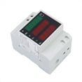 thumbnail image 5 of D52-2058 Vatímetro de Carril DIN, Medidor de Corriente y Voltaje, Medidor de Factor de Potencia Digital, CA 80-300 V, Medidor Multifunción de KWh y Hz, 0-100 A, B, 5 of 5