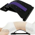 thumbnail image 1 of Stretcher with 3 Adjustable Arch Levels Back Massager with Silicone Strip & Magnet Points Back Trainer Lumbar Support Pain Relief Device for Relieving Back Pain, 1 of 9