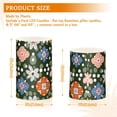 thumbnail image 6 of Yayeee Flameless Candles with Remote Flickering Battery Operated Multi Color Changing, Blue Geometric Flowers, 6 of 7