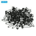 thumbnail image 3 of Uxcell Safety Pins 0.87 Inch Nickle Plated Small Sewing Pins Black 200Pcs, 3 of 5