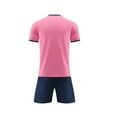thumbnail image 4 of XYIJANI Soccer Game Children's Soccer Short Sleeved Boys and Girls Soccer Practice Sports (Pink,M), 4 of 4