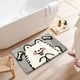 thumbnail image 4 of Felpudo de Poliéster Gris para Baño, Absorbente | 60 X 40 X 1 Cm | Resistente a Las Manchas | Fabricación Duradera | 1 Unidad, 4 of 6