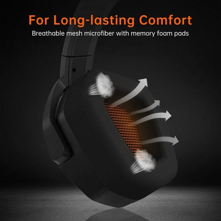 NUBWO N16 Gaming Headset Noise Canceling Mic Stereo Sound Comfort Fit for PS5 PS4 Xbox One Switch PC Laptop Mac Walmart