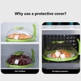 thumbnail image 7 of Microwave Splatter Cover for Food, Upgraded Microwave Cover with Water Steamer, Integrated Handle, Plate Covers, Splatter Guard, Cookware Lid, House Essentials for Gift, 10 Inch, 7 of 7