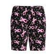 thumbnail image 4 of Wukai Breast Cancer Awareness (2) Men’s Short Pajama Pants With Pockets Soft Sleep Pj Shorts for Men-4X-Large, 4 of 6