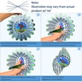 thumbnail image 6 of 3D Animated Horse Wind Spinner, 12 Inch 3D Kinetic Garden Decor, Wind Sculpture, Outdoor Hanging Ornament, 6 of 9