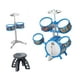 thumbnail image 2 of Kit de juguete de tambor de jazz para niños, instrumentos musicales de percusión, juguete musical educativo para Estilo C, 2 of 9