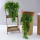 thumbnail image 2 of Paquete de 2 plantas colgantes artificiales Vides de hiedra falsa Helechos para exteriores Resistente a los rayos UV para cestas colgantes de pared de interior Decoración de guirnaldas de boda Jardín, 2 of 5