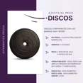 thumbnail image 4 of Kit completo de mancuernas Sady Sport + barra Z + 6 discos SadyKitBZ, 4 of 6