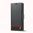 thumbnail image 5 of Premium Carbon Fiber Faux Leather Flip Wallet Phone Case - Shockproof Protection for Samsung Galaxy S20/S21/S22/S23 Ultra, S20 FE, Note 20 Ultra, A52/A53/A54/A13/A04S/A14/A, 5 of 5