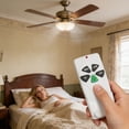 thumbnail image 4 of BotaniNest Universal Ceiling Fan Remote With Wall Mount Receiver And Handheld Transmitter For Easy Installation And Convenient, 4 of 6