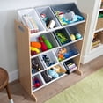 thumbnail image 3 of KidKraft Kids Sort It and Store It Organizer Bin Unit Toy Storage Solution, Gray, 3 of 7
