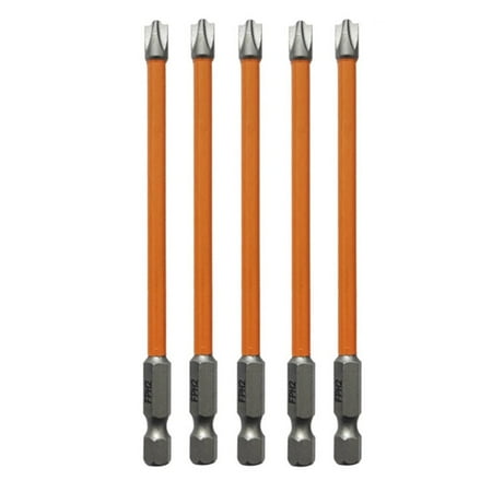 

5pcs Magnetic Special Slotted Cross Screwdriver Bit for Electrician FPH2