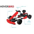 thumbnail image 3 of HOVERBIRD Hoverboard Attachment GoKart Hoverkart Kit for All Compatible Hoverboards - Red, 3 of 9