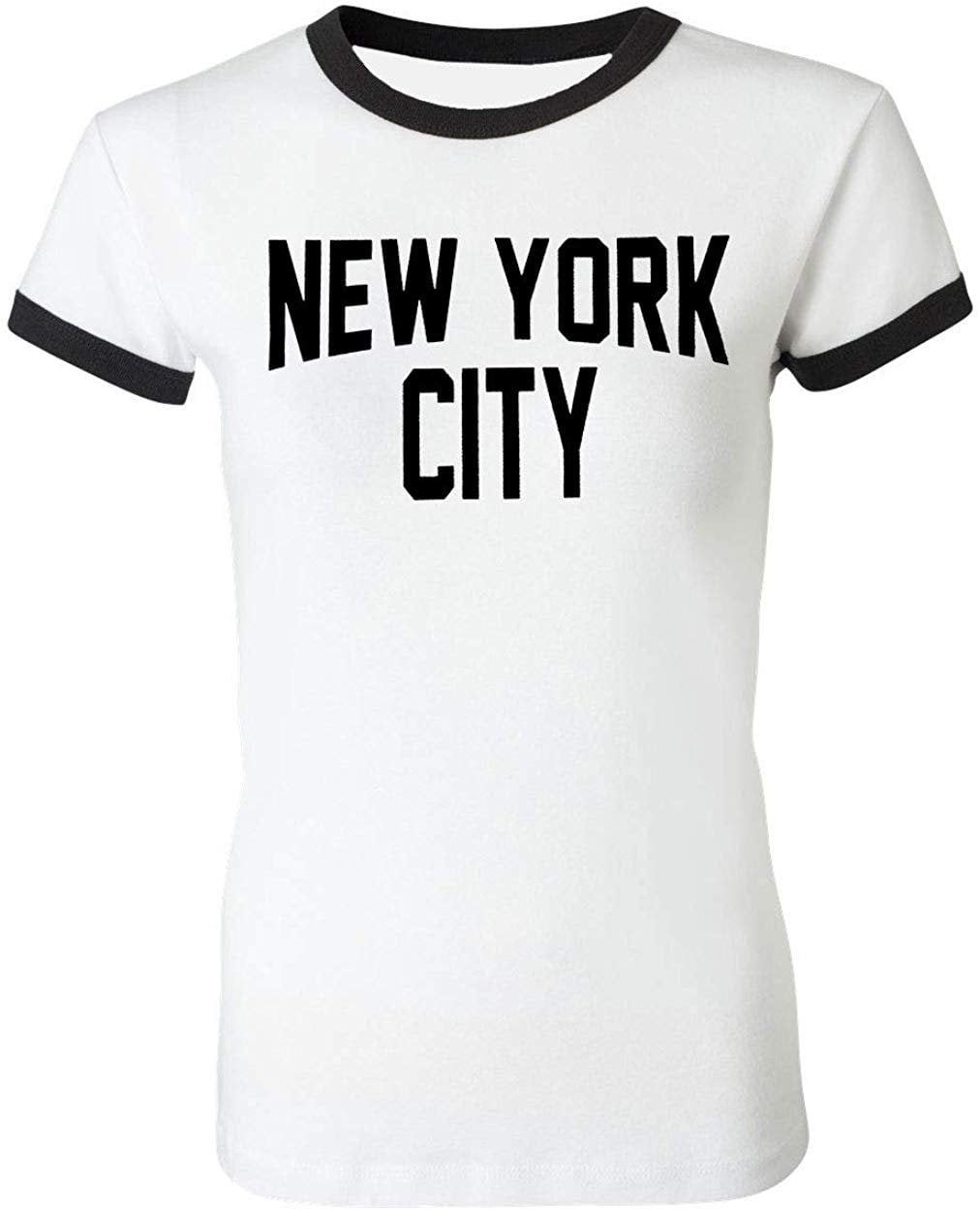 NYC Factory NYC FACTORY Ladies John Lennon TShirt Ringer Womens Cap