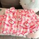 thumbnail image 1 of Sanrio-Pijama de Hello Kitty Y2K para mujer, conjunto de dos piezas Kawaii, cárdigan informal de dibujos animados, estilo ins, primavera y otoño, 1 of 4