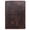 A5, variant on A5 Size Genuine Leather Travel Notebook Cover Dark Brown