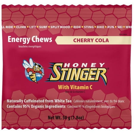 Energy Cherry - Honey Stinger Organic Energy Chews Caff Cherry Cola 12/Bx